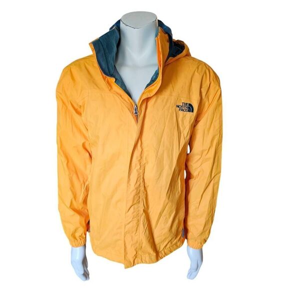The North Face Other - The North Face Hyvent mems size medium hooded windbreaker lightweight yellow